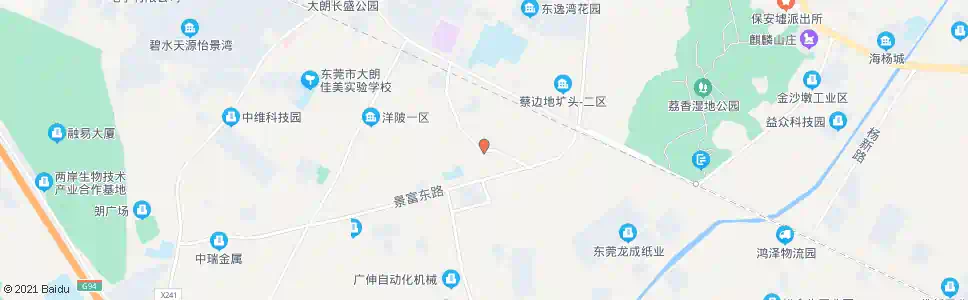 东莞富升路口_公交站地图_东莞公交_妙搜公交查询2025
