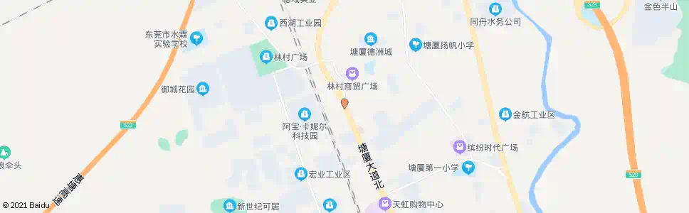 东莞林村南_公交站地图_东莞公交_妙搜公交查询2025