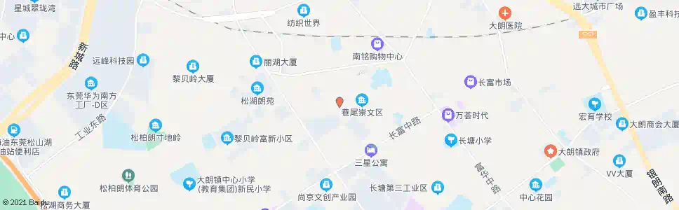 东莞巷尾_公交站地图_东莞公交_妙搜公交查询2025