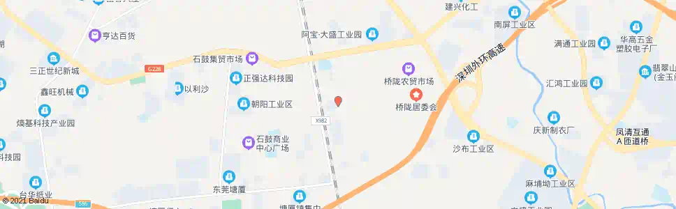 东莞布尾老围_公交站地图_东莞公交_妙搜公交查询2025