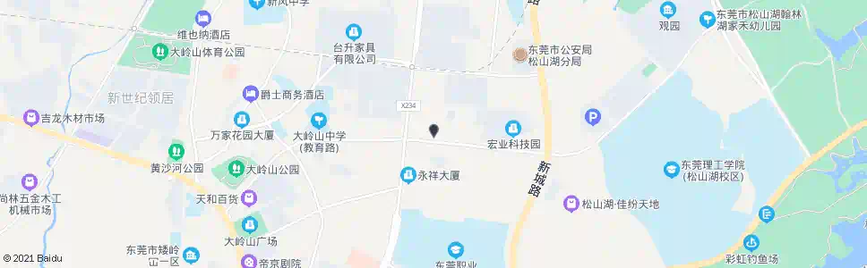 东莞金桔工业区_公交站地图_东莞公交_妙搜公交查询2025