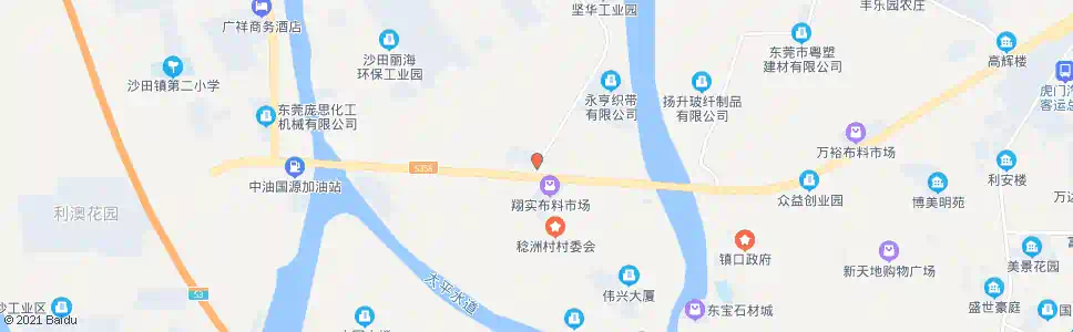 东莞龙船州路口_公交站地图_东莞公交_妙搜公交查询2025