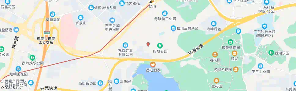 东莞蛤地市场_公交站地图_东莞公交_妙搜公交查询2025