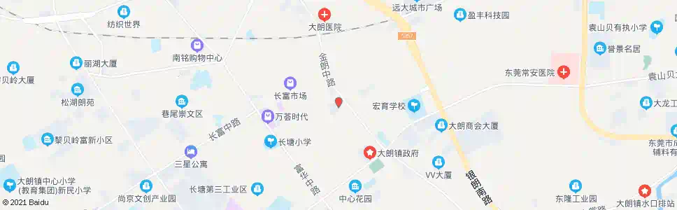 东莞红荔商场_公交站地图_东莞公交_妙搜公交查询2025
