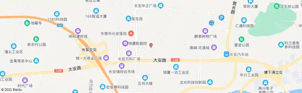 东莞中兴北路_公交站地图_东莞公交_妙搜公交查询2025
