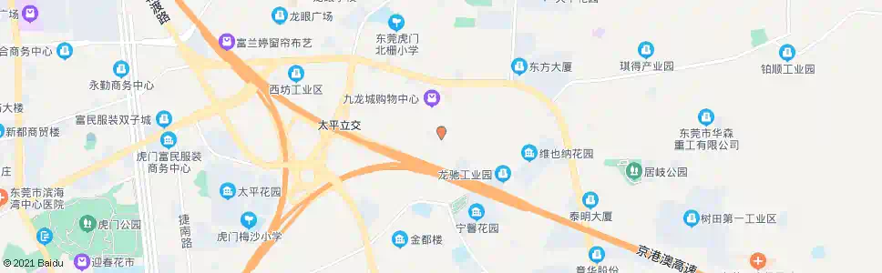 东莞北栅墩路口_公交站地图_东莞公交_妙搜公交查询2025