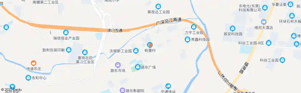 东莞步行街_公交站地图_东莞公交_妙搜公交查询2025