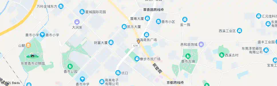 东莞石大路路口_公交站地图_东莞公交_妙搜公交查询2025