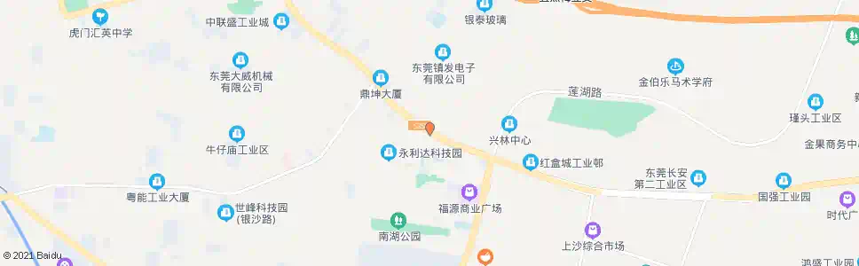 东莞厦岗标志_公交站地图_东莞公交_妙搜公交查询2025