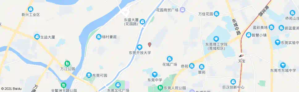 东莞新河北路口_公交站地图_东莞公交_妙搜公交查询2025