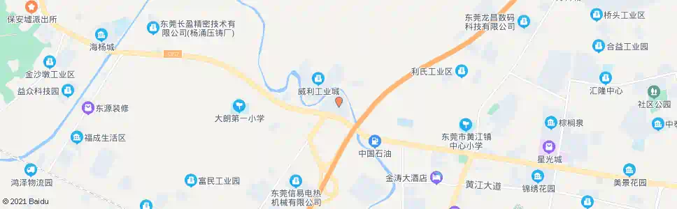 东莞华南汽配城_公交站地图_东莞公交_妙搜公交查询2025