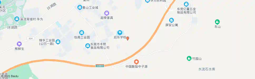 东莞水平村_公交站地图_东莞公交_妙搜公交查询2025