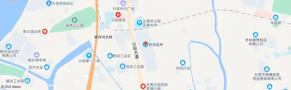 东莞汇景御海蓝岸_公交站地图_东莞公交_妙搜公交查询2025