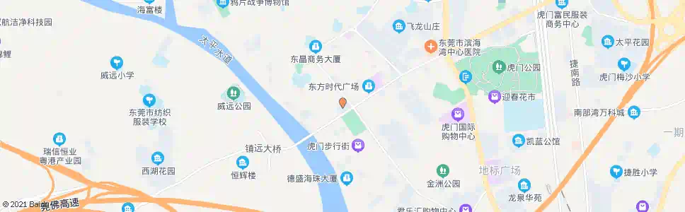 东莞虎门镇标_公交站地图_东莞公交_妙搜公交查询2025