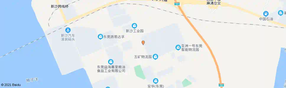 东莞五矿物流园_公交站地图_东莞公交_妙搜公交查询2025