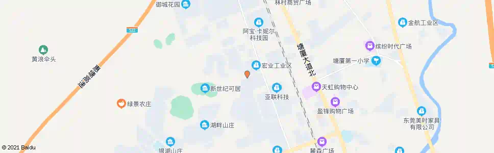 东莞湖柏山庄_公交站地图_东莞公交_妙搜公交查询2025