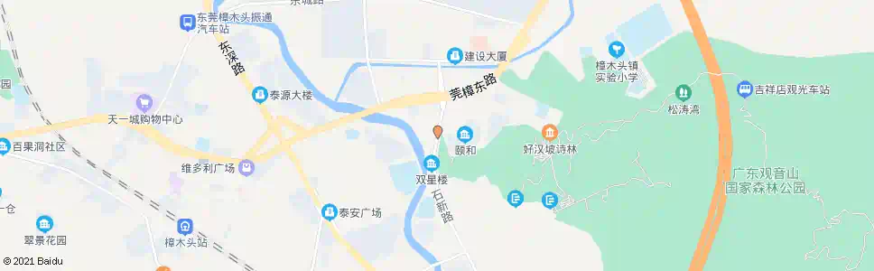 东莞新圩吓_公交站地图_东莞公交_妙搜公交查询2025