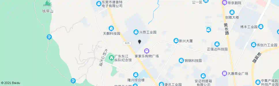 东莞兴昂鞋厂_公交站地图_东莞公交_妙搜公交查询2025