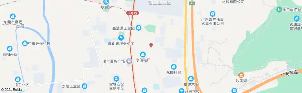 东莞溪南路_公交站地图_东莞公交_妙搜公交查询2025
