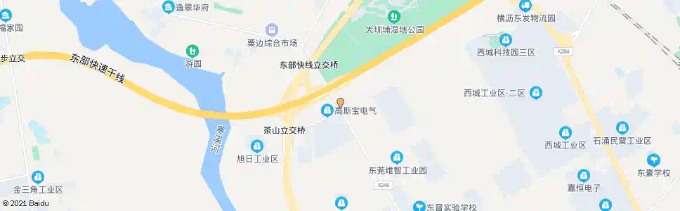 东莞兴业路路口_公交站地图_东莞公交_妙搜公交查询2025