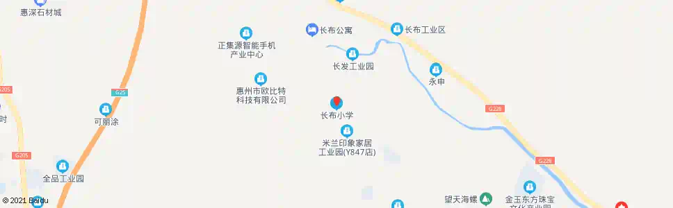 东莞长布小学_公交站地图_东莞公交_妙搜公交查询2025