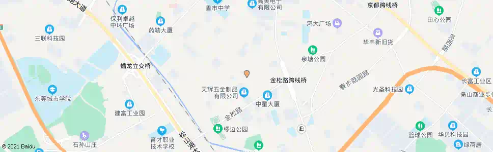 东莞美程塑料厂_公交站地图_东莞公交_妙搜公交查询2025