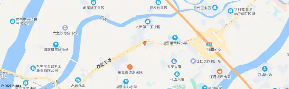 东莞道滘大队_公交站地图_东莞公交_妙搜公交查询2025