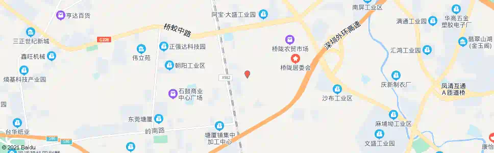 东莞大元村_公交站地图_东莞公交_妙搜公交查询2025