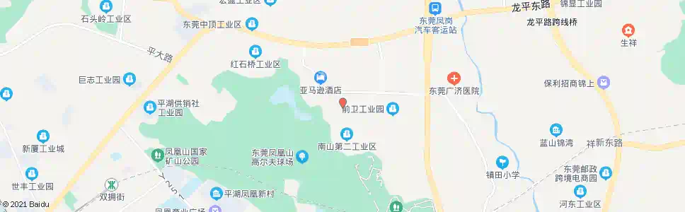 东莞雁田华兴工业区_公交站地图_东莞公交_妙搜公交查询2025