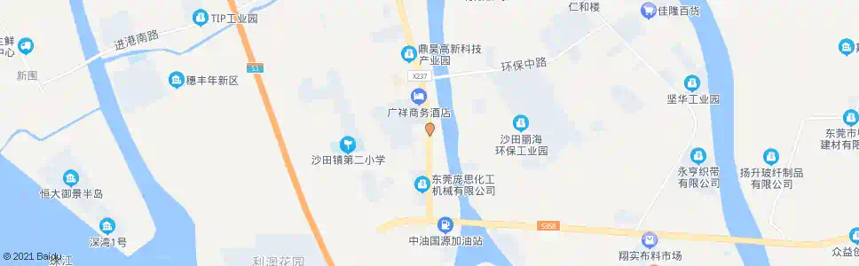 东莞星海世纪幼儿园_公交站地图_东莞公交_妙搜公交查询2025