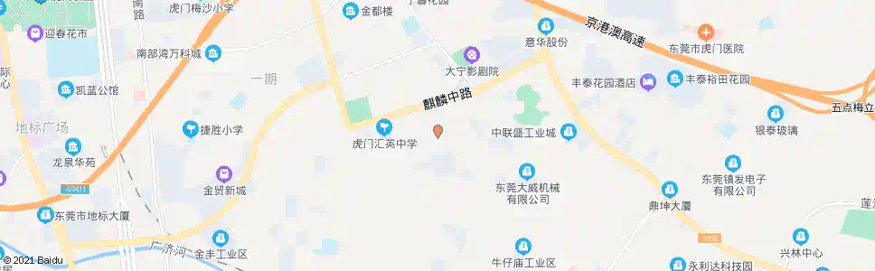 东莞高华电子厂_公交站地图_东莞公交_妙搜公交查询2025