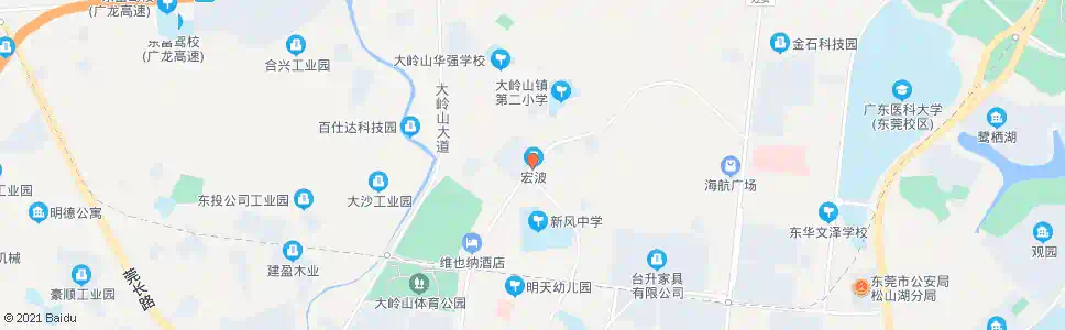 东莞金桔瑞红工业区_公交站地图_东莞公交_妙搜公交查询2025