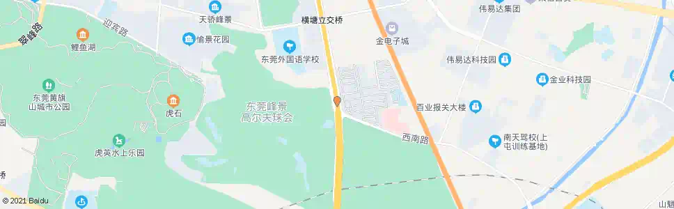 东莞万科高尔夫花园南_公交站地图_东莞公交_妙搜公交查询2025