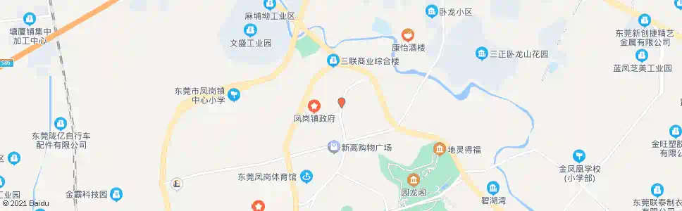 东莞凤岗综合市场_公交站地图_东莞公交_妙搜公交查询2025