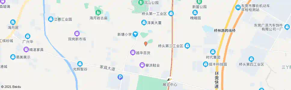 东莞新塘村_公交站地图_东莞公交_妙搜公交查询2025