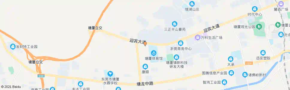 东莞三正酒店_公交站地图_东莞公交_妙搜公交查询2025