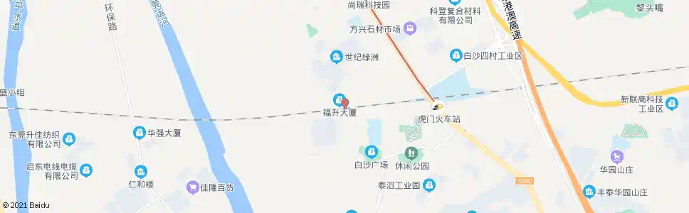东莞四村站_公交站地图_东莞公交_妙搜公交查询2025