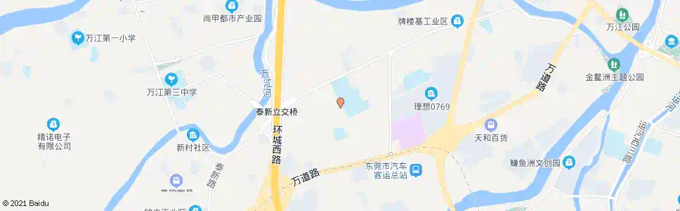 东莞共联社区_公交站地图_东莞公交_妙搜公交查询2025