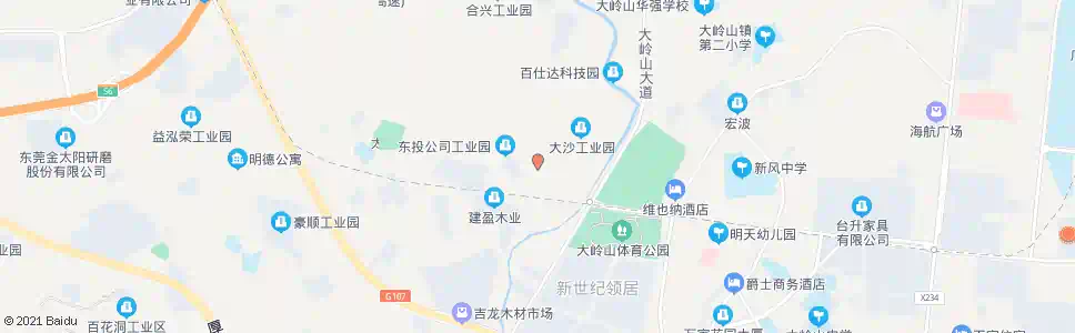 东莞水厂路口_公交站地图_东莞公交_妙搜公交查询2025