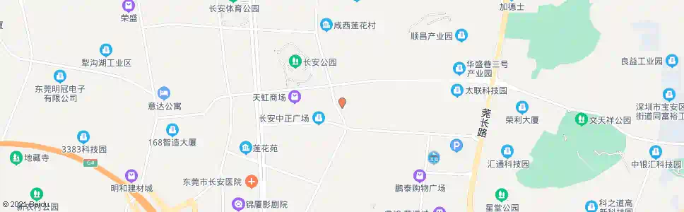 东莞城中四季_公交站地图_东莞公交_妙搜公交查询2025