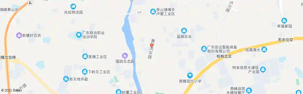 东莞大岭下村口_公交站地图_东莞公交_妙搜公交查询2025
