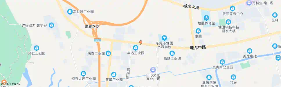 东莞田心市场_公交站地图_东莞公交_妙搜公交查询2025