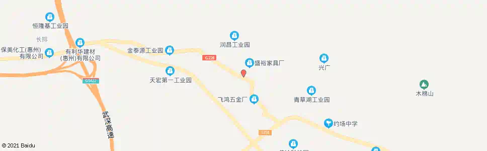 东莞红田村_公交站地图_东莞公交_妙搜公交查询2025