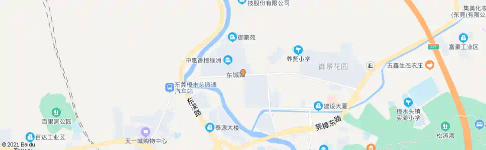 东莞香樟绿洲_公交站地图_东莞公交_妙搜公交查询2025