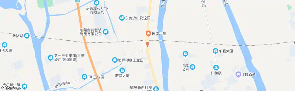 东莞穗丰年路口_公交站地图_东莞公交_妙搜公交查询2025