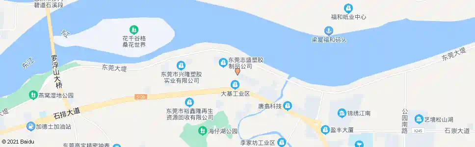 东莞明和商场_公交站地图_东莞公交_妙搜公交查询2025
