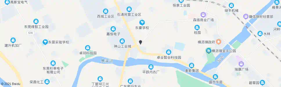 东莞宝莱公司_公交站地图_东莞公交_妙搜公交查询2025