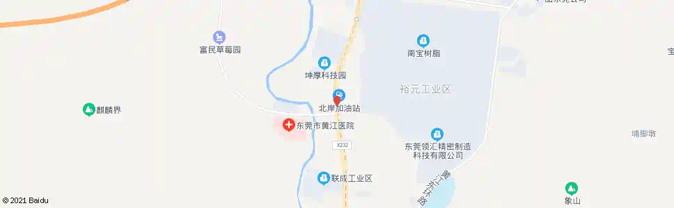 东莞北岸_公交站地图_东莞公交_妙搜公交查询2025