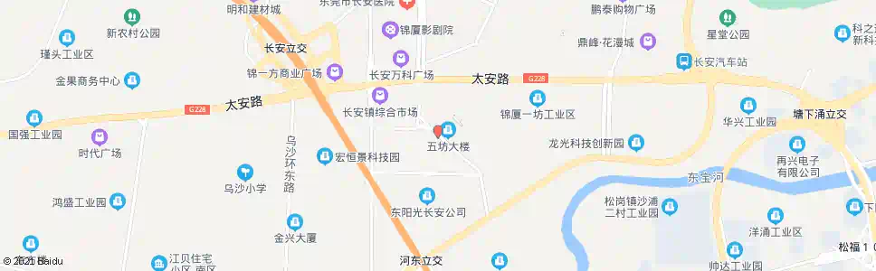 东莞锦江花园北门_公交站地图_东莞公交_妙搜公交查询2025