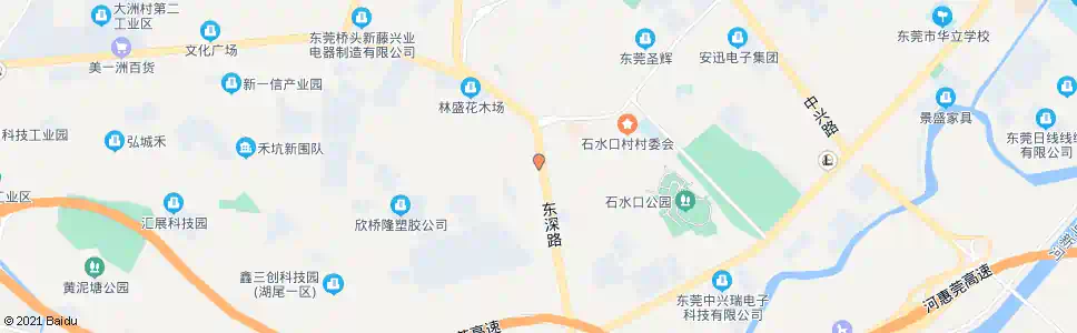 东莞石禾路口_公交站地图_东莞公交_妙搜公交查询2025